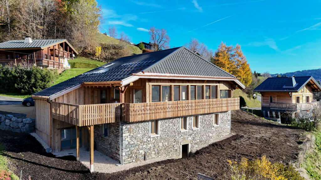 Ancienne grange rénovée aux Gets